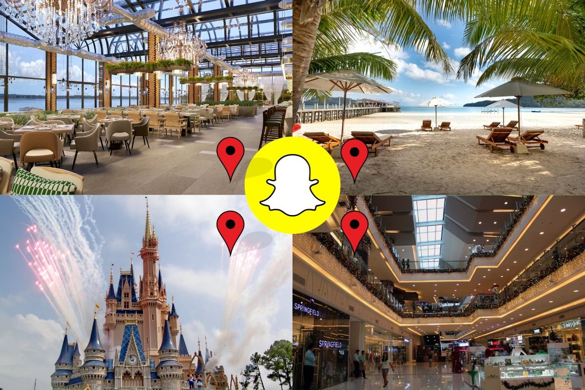 how to add location on snapchat?